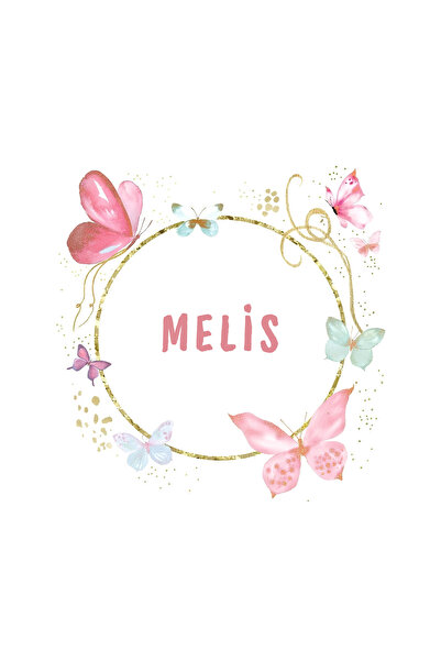 Pera İsme Özel Etiket Yuvarlak - 4 Cm 72 Adet