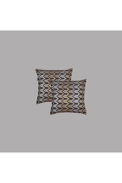Donetella 2- Piece Modern 45x45 Throw Pillow Cover -,Decorative Covers for Cushions, Filling Not Included