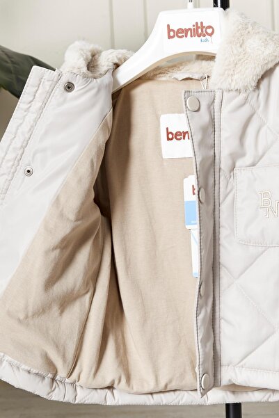 Benittokids Baby Boy Hooded Coat with Ears 51323