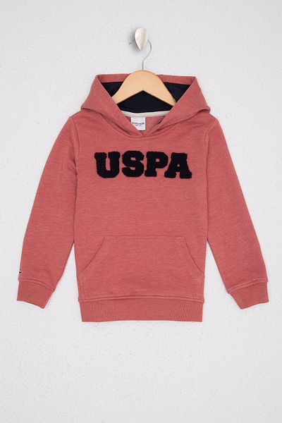 U.S. Polo Assn. Orange Kids Sweatshirt - Basic Model
