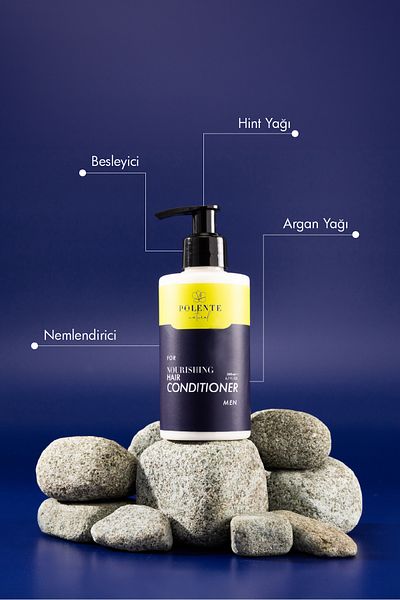 Polente Natural Men Nourishing Hair Conditioner - Nourishing Hair Conditioner for Men (200 ml)