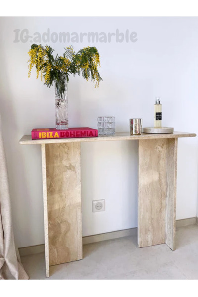 MKM MERMER Doğal Traverten Dresuar