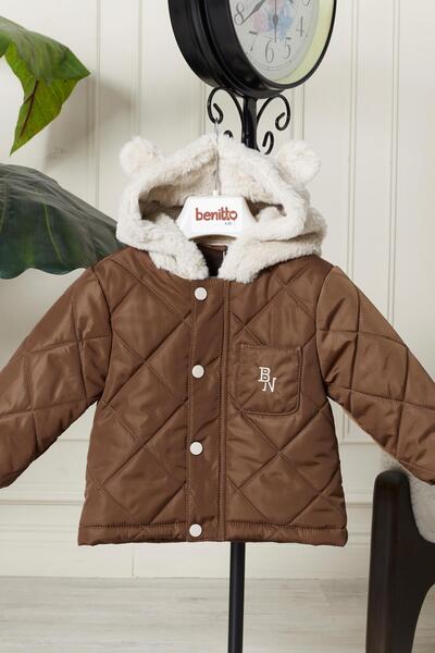 Benittokids Baby Boy Hooded Coat with Ears 51323