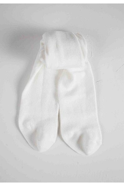 Cigit Children's Plain Pantyhose 1-13 Years Ecru