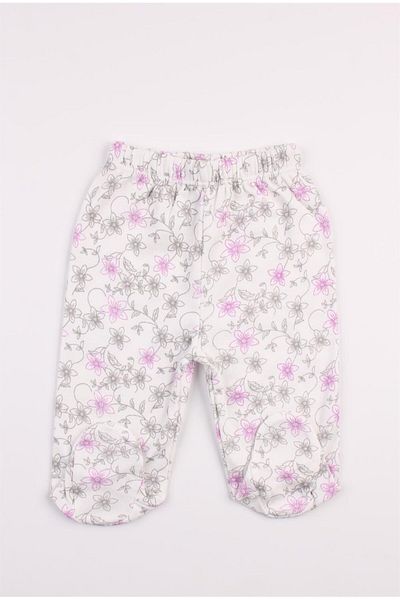 Mini Ropa Floral Elastic Waist Baby Booties Bottom Newborn Booties Trousers