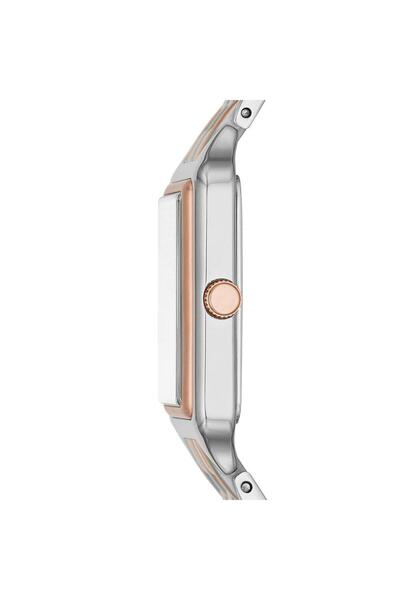 Fossil Fes5222 Rose Gold Square Women's Wristwatch