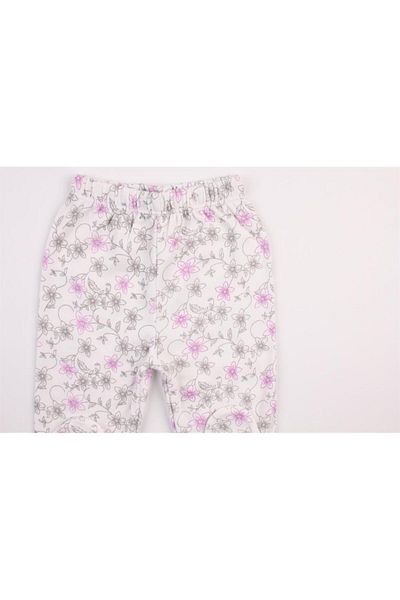 Mini Ropa Floral Elastic Waist Baby Booties Bottom Newborn Booties Trousers