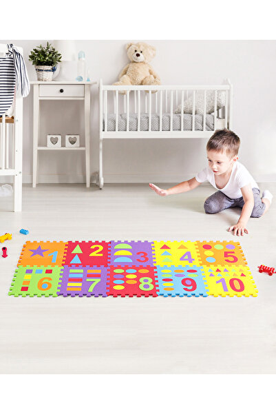 Babyhug Babyhug Interactive Pop Out Playmat - Learning Floor Mat with Numbers & Shapes, Multicolor, 24M+