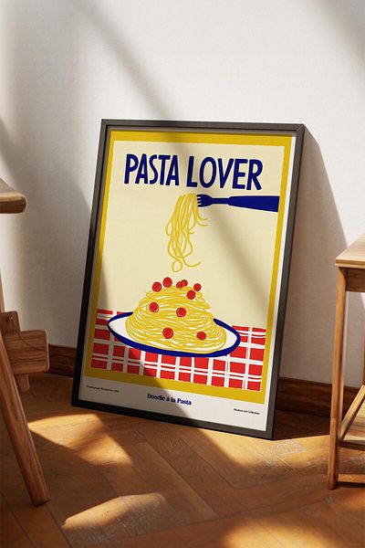 House Gorgeous Poster cu design colorat modern fără rame pentru iubitorii de prăjituri Colecția Dolce Vita