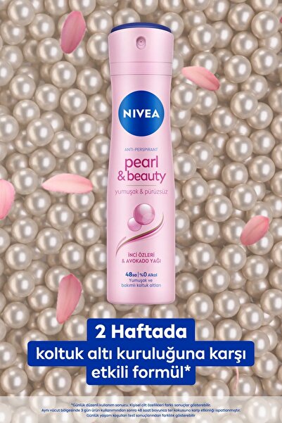 NIVEA Kadın Sprey Deodorant Pearl&Beauty 150 ml
