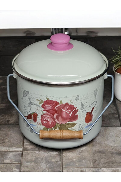 emaye market Emaye Bakraç Yoğurt Tenceresi Bakliyat Saklama Tenceresi Patates...