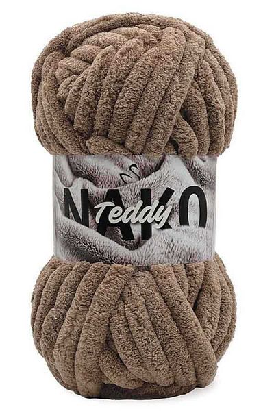 NAKO TEDYY Velvet Rope Mink 14057 - 200 γραμμάρια μονό