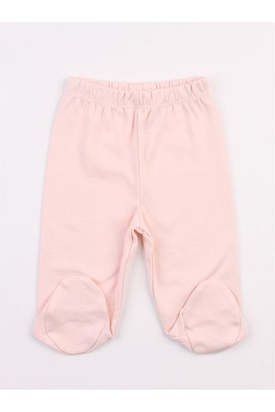 Mini Ropa Pink Elastic Waist Baby Booties Bottom Newborn Booties Trousers