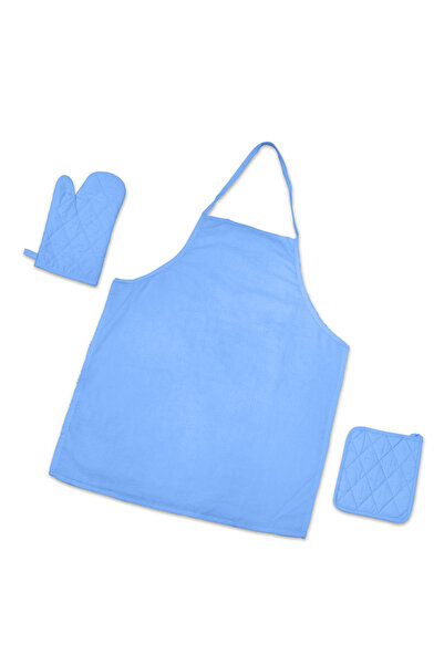 Hotel Linen Klub 3-Piece Kitchen Apron Set - Multi-Functional Kitchen Essentials for Stylish and Safe Cooking