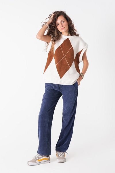 SNUG Velvet Baggy Trousers
