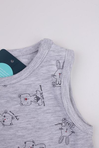 Mini Ropa Baby Boy Summer Short Jumpsuit - Petito Athlete Barbatöz