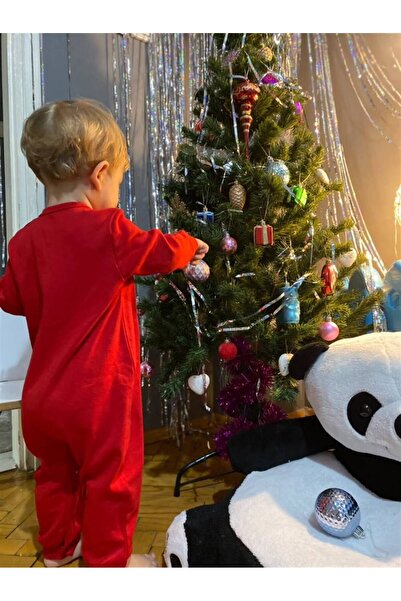 Mini Ropa Deer Embroidered New Year Baby Onesie without Booties Christmas Baby Onesie New Year Baby Gift New Year's Eve