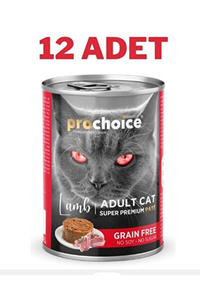 ProChoice Adult Cat Lamb Pate Kuzulu Kedi Konservesi 12x400 gr