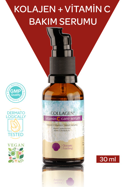 Oceanic Feeling Collagen Vitamin C Aydınlatıcı Ve Ton Eşitleyici Yüz Serumu 3...