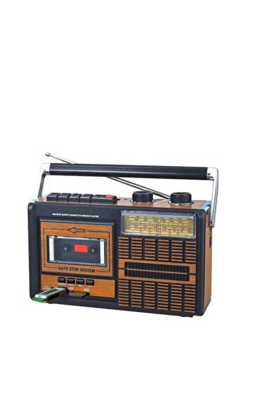 NEALIRSANUCUZ Rdyo Fp-319Bt Bluetooth Usb+Sd+Fm Radyo Kaset Çalar Müzik Çalar