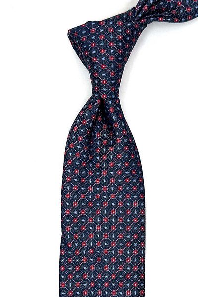 Kravatkolik Plum - Khaki Polka Dot Pattern Classic Tie with Handkerchief Kk12963