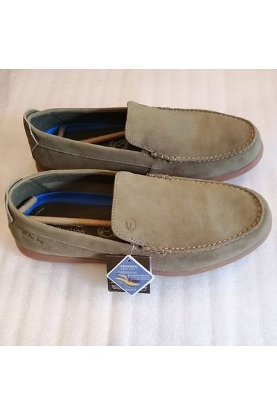 Butik Tülin Men's Suede Genuine Calf Leather - Soft and Flexible Non-Slip Rubber Sole Loafer Shoes Made in India