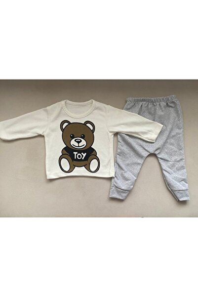 PİRİNÇ BEBE طقم مزدوج مطبوع للأطفال