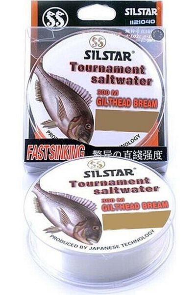 Silstar Tournament Transparent 0.309mm - 300m with Hanger, Transparent 1pc