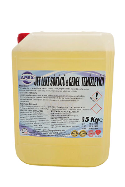 Apex Genel Temizleyici, Araba Döşeme Temizleme Ve Leke Sökücü, Çok Amaçlı Tem...