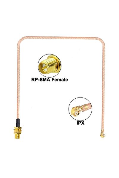 ARS Robotechnicals 30cm Rp Sma Dişi ( Erkek ) Ipex Mhf1 Rf Bağlantı Kablosu 0...