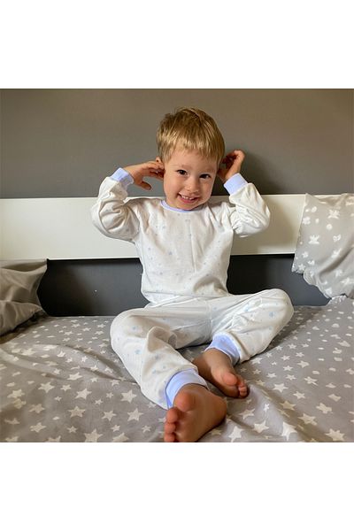 Mini Ropa Baby Boy Pajamas Set Starry Seasonal Children's Pajamas Set Summer Homewear
