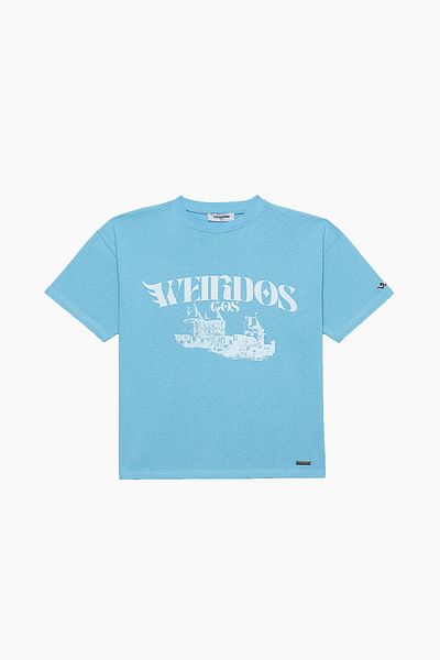 Cos Weirdos Ocean Oversized Blue T-Shirt