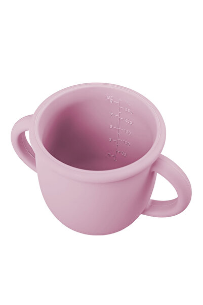 Fab N Funky Classic Bear Silicone Mug, Spill Proof Design, Refreshing Solid Color And Durable, 250mL, 3 Years