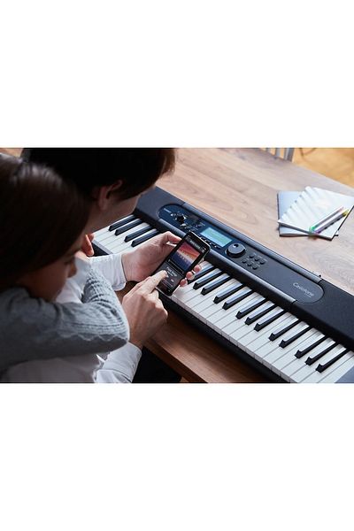 Casio Tone Ct-s400 Digital Keyboard Black 61 Keys
