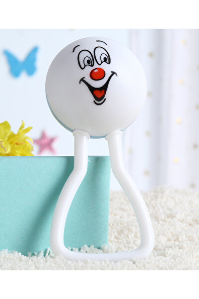 Babyhug خشخيشة Babyhug Joy للأطفال من سن 3 أشهر فما فوق، باللونين الأبيض والأ...