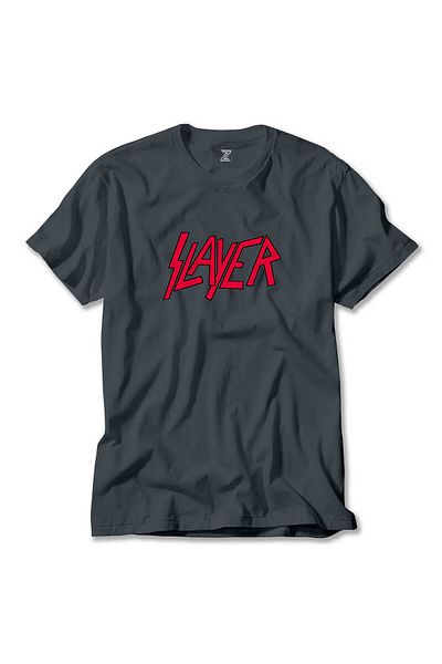 Z zepplin Slayer Logo Classic Smok T-Shirt