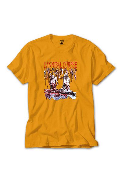 Z zepplin Κίτρινο μπλουζάκι Cannibal Corpse Essential