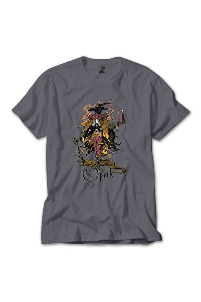 CrowsGate Tricou gri Opeth Sketch