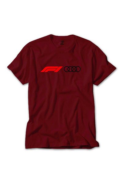 Z zepplin Κόκκινο T-shirt με λογότυπο F1 Audi