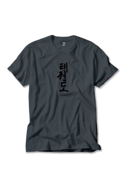 CrowsGate Μαύρο καπνιστό μπλουζάκι Kanji Text