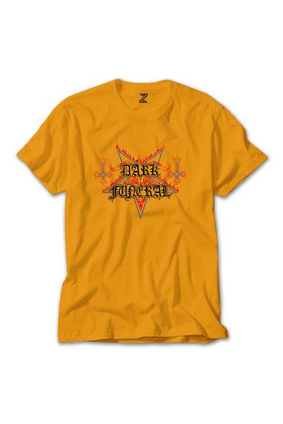 Z zepplin Dark Funeral Classic Yellow T-Shirt