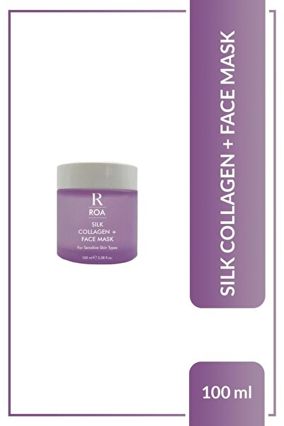 Roa Bitkisel قناع الوجه بالكولاجين الحريري للبشرة الحساسة 100 مل
