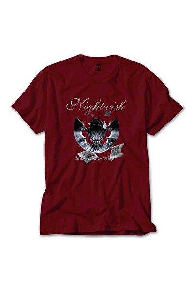 CrowsGate تي شيرت Nightwish Dark Passion Play ملون باللون الأحمر مقاس M