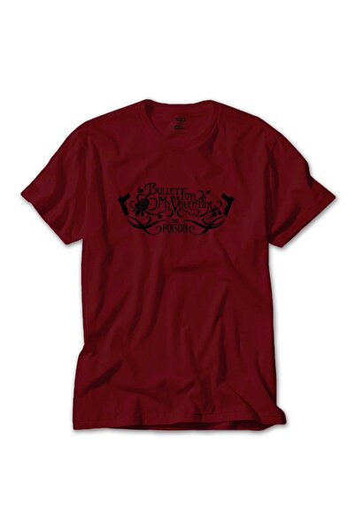 Megstill Bullet For My Valentine The Poison Album Red T-shirt