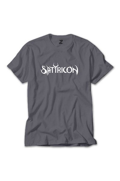 Z zepplin Γκρι μπλουζάκι με λογότυπο Satyricon