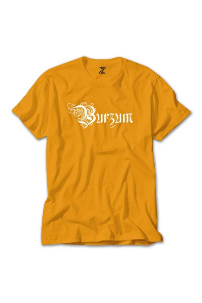 CrowsGate Burzum Design Logo Yellow T-Shirt