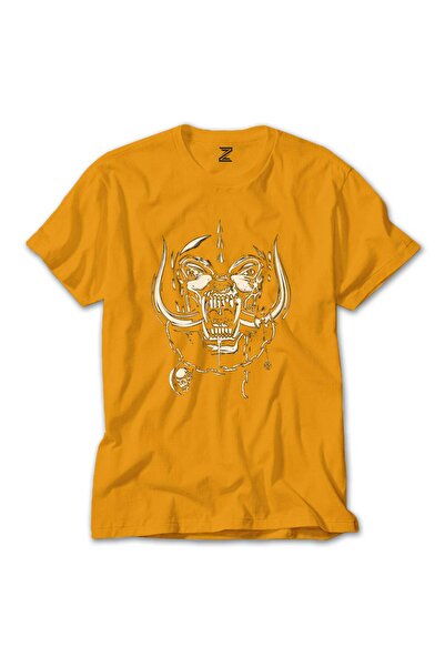 WAKHA Κίτρινο μπλουζάκι με λογότυπο Motörhead