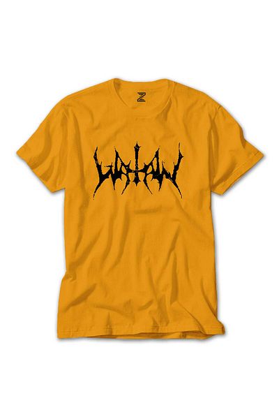 Z zepplin Κίτρινο T-shirt με λογότυπο Watain