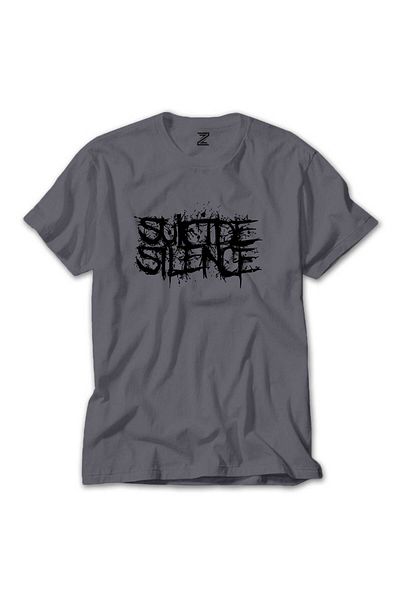 Z zepplin Γκρι μπλουζάκι με λογότυπο Suicide Silence