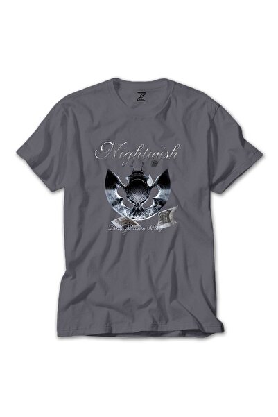 CrowsGate تي شيرت Nightwish Dark Passion Play ملون رمادي اللون مقاس M